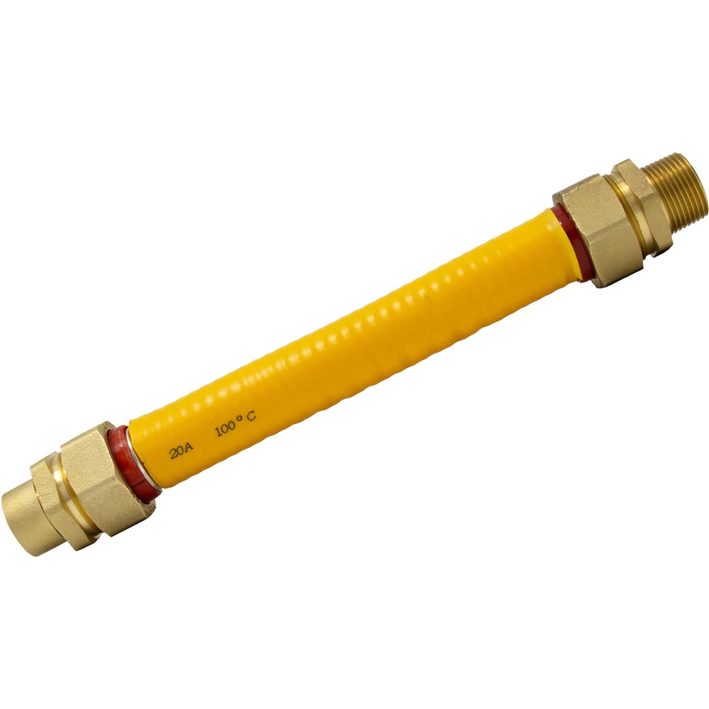 Изображение товара Подводка газа Kofulso 3/4×1/2 дюйма с муфтами 50 см НР-ВР