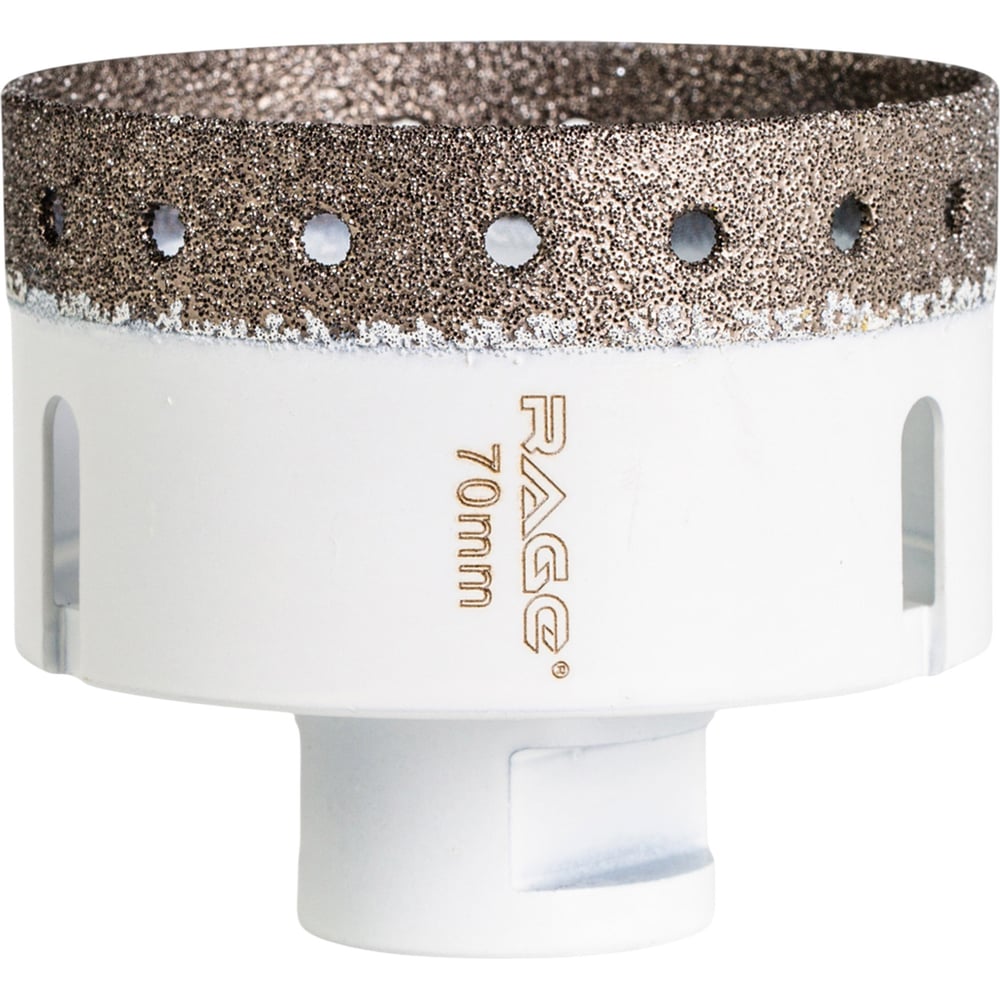 Изображение товара Коронка алмазная RAGE CLEAN CUT 70 мм для УШМ (керамогранит, камень)