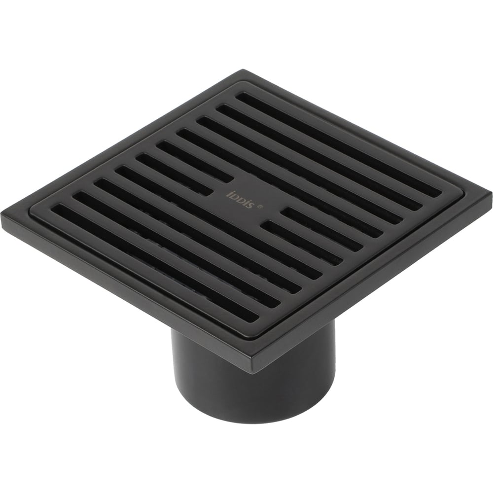 Изображение товара IDDIS 980CV10BL3DDZ трап душевой 100×100 матовый черный Изображение товара IDDIS 980CV10BL3DDZ трап душевой 100×100 матовый черный