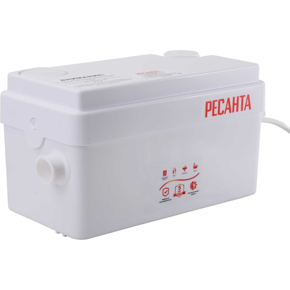 Изображение товара Насос канализационный Ресанта КН 2D-E 77/9/3 Изображение товара Насос канализационный Ресанта КН 2D-E 77/9/3