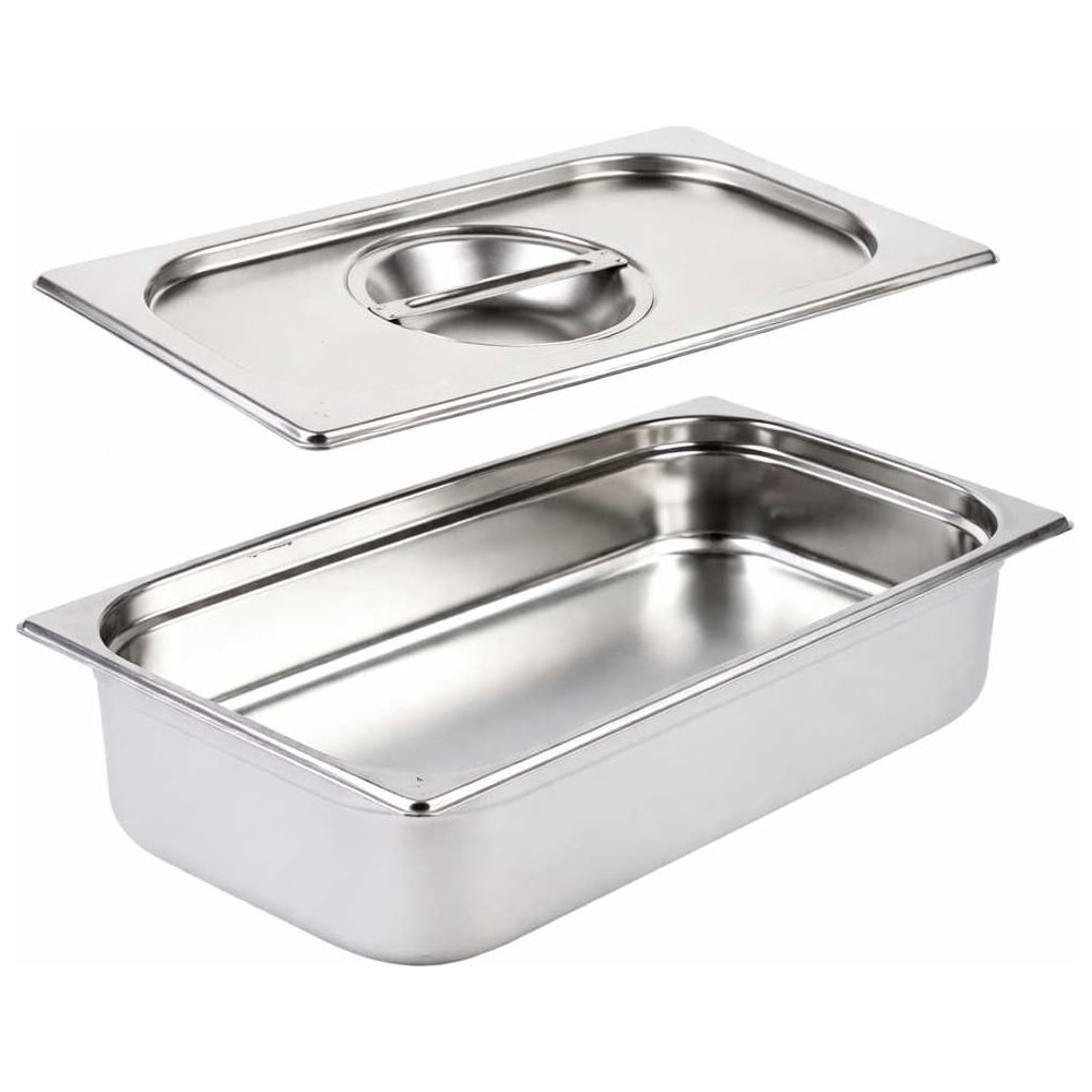 Изображение товара Гастроемкость ТТ-Урал GN 1/1-100 мм с крышкой, нерж. сталь УТ-00021184+крышка