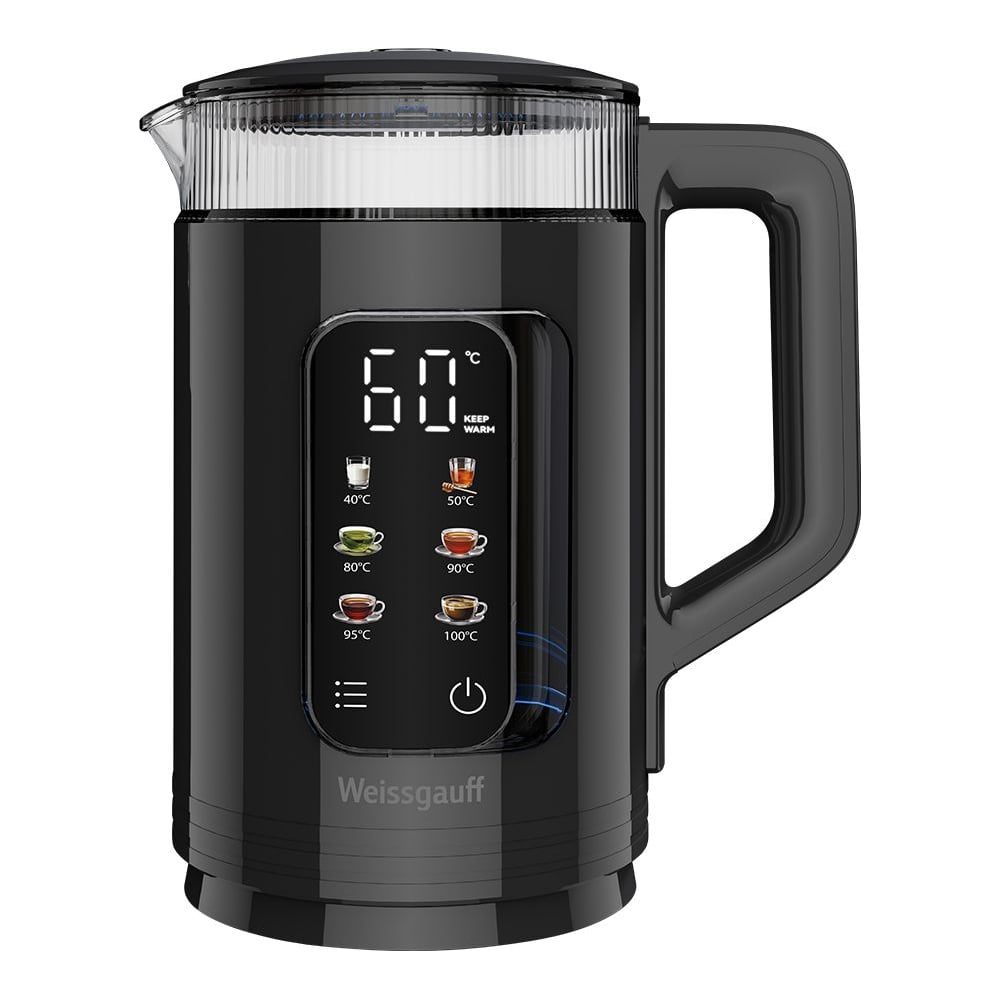 Чайник электрический Weissgauff WK 1520 Db Touch BodyCool 437946