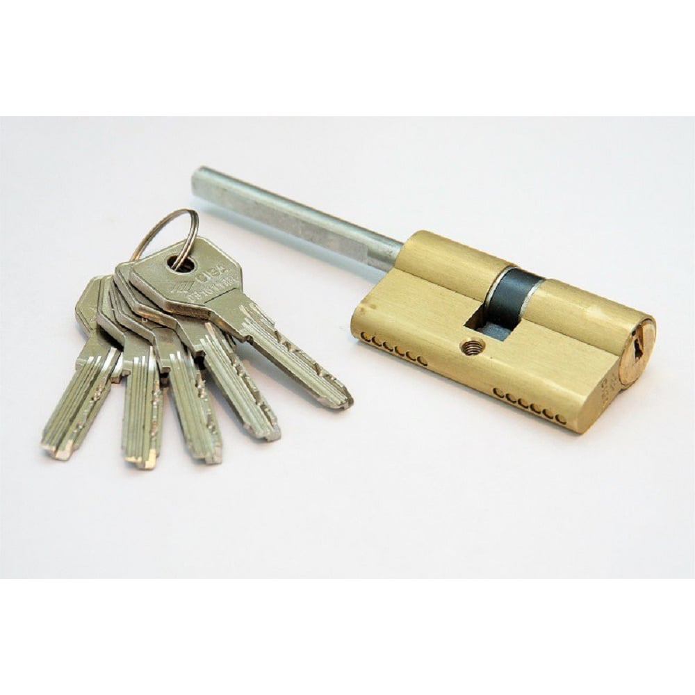 Изображение товара Цилиндр CISA ASIX 45/30 ключ-шток латунь