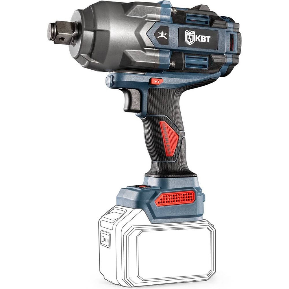 Изображение товара Гайковерт КВТ WB-20-2000 без АКБ и ЗУ серия ПРОФИ 106054