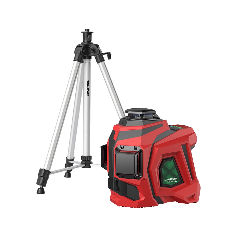 Изображение товара Лазерный нивелир Condtrol XLiner 3D + Штатив H190 с элевационной головкой 5/8 1-2-367