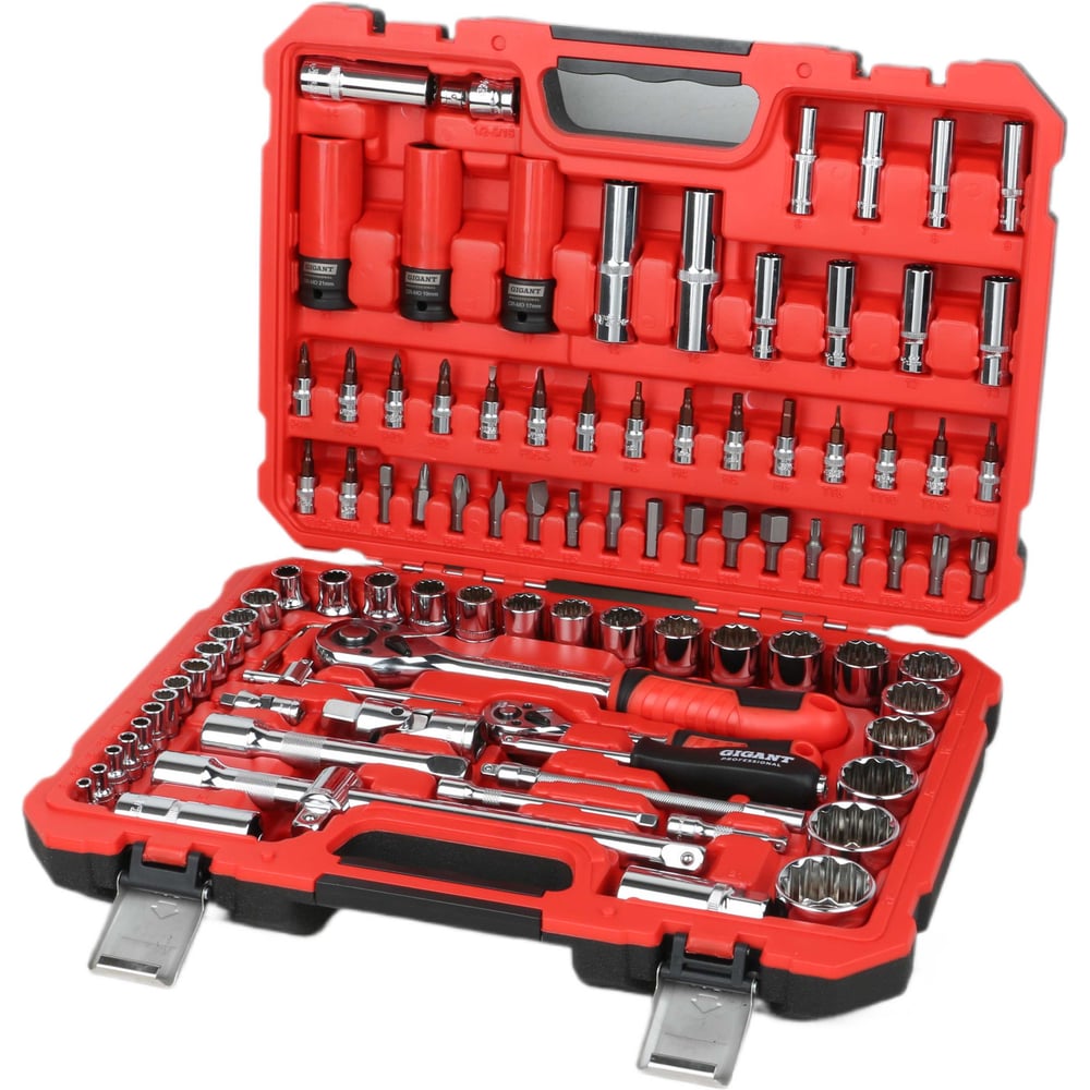 Изображение товара Набор инструментов 1/2 и 1/4, 97 предметов Gigant Professional GPS 97