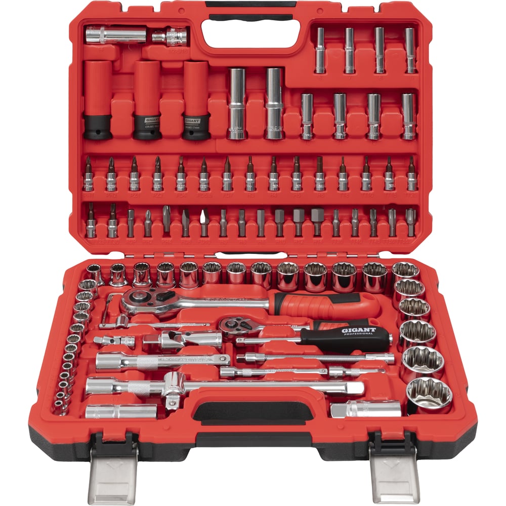 Изображение товара Набор инструментов 1/2 и 1/4, 97 предметов Gigant Professional GPS 97