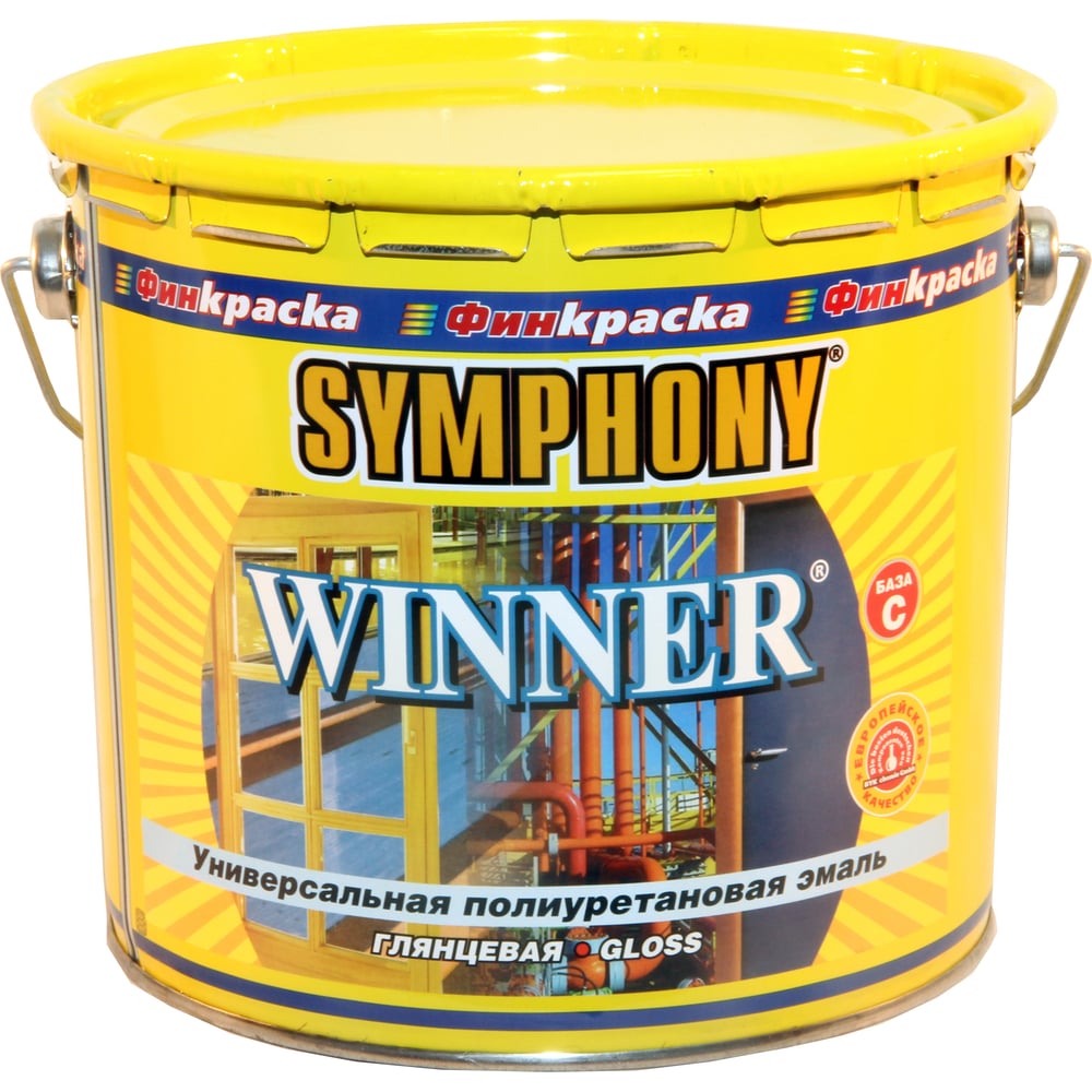 Изображение товара Эмаль SYMPHONY виннер А гл., 3/2.7л, oсновной 00-00010072