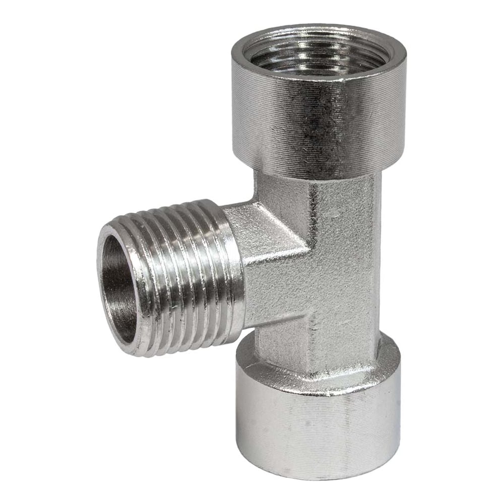 Изображение товара Фитинг тройник PI TOOLS т 3/8fmf (3/8внутр-3/8нар -3/8внутр) 0248