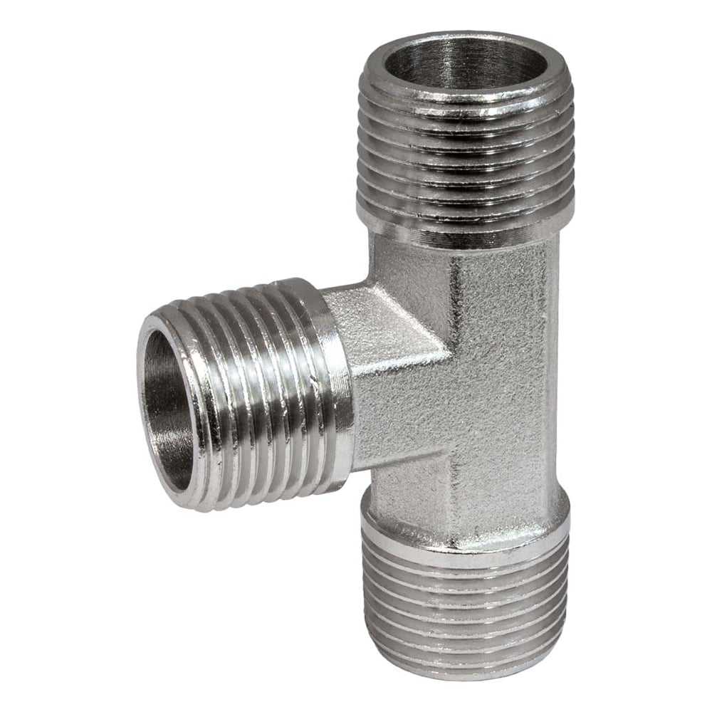 Изображение товара Фитинг PI TOOLS Т 3/8mmm 0224 никелированная латунь