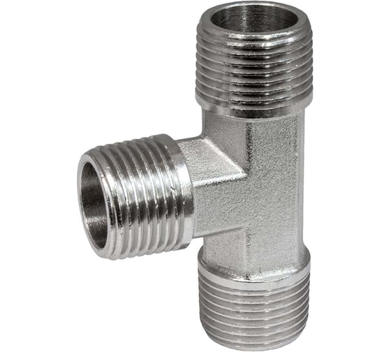 Изображение товара Фитинг тройник PI TOOLS Т 3/8mmm (3/8нар-3/8нар -3/8нар) 0224