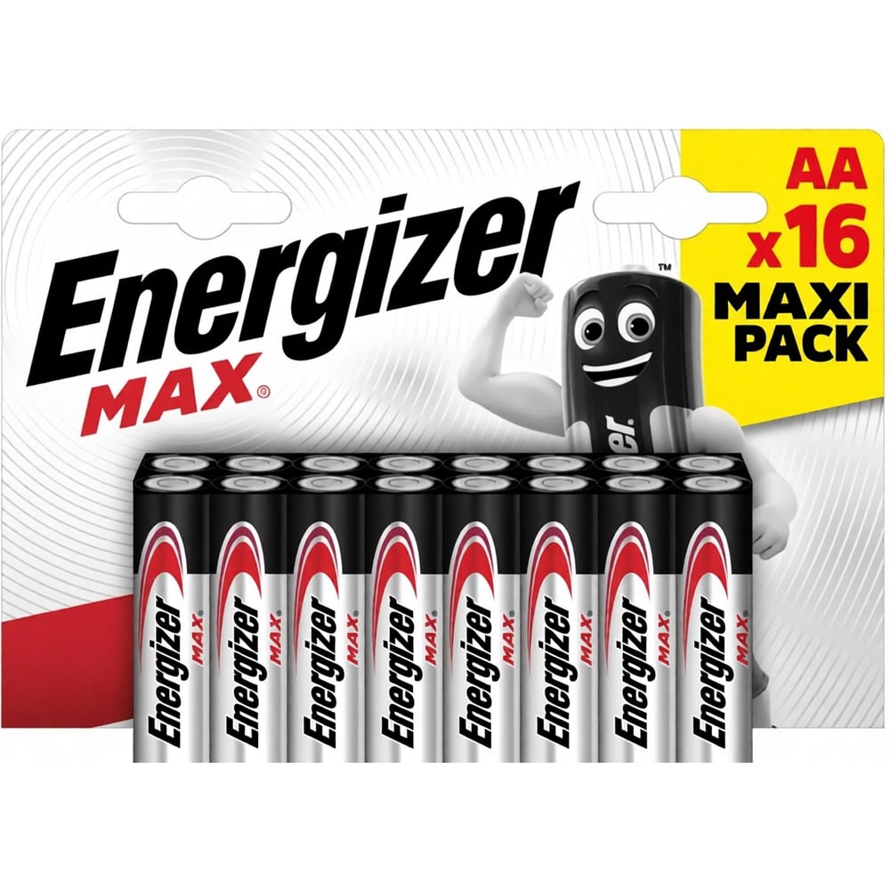 Изображение товара Элемент питания Energizer 7638900410785 MAX LR6/AA 16BL RPL00326