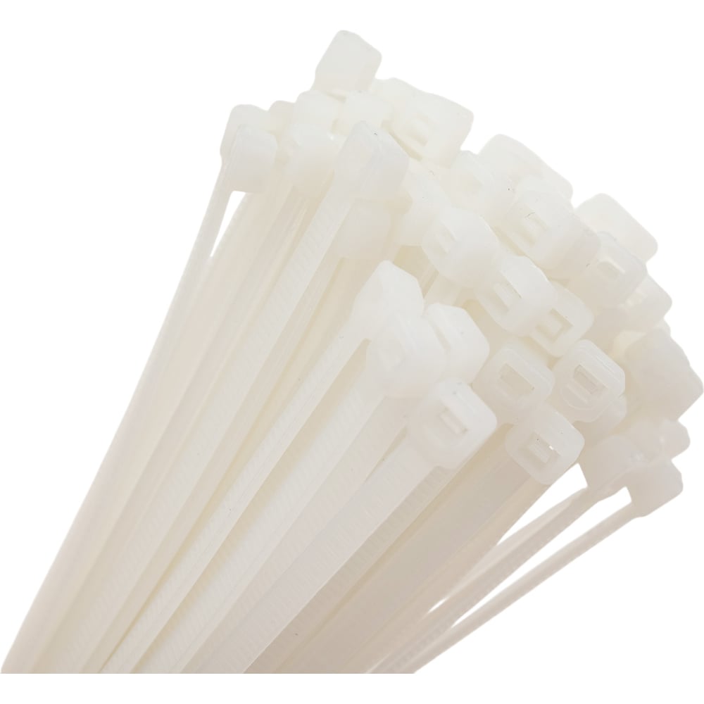 Изображение товара Хомут-стяжка ленточная 3,6х200 белый, 500 шт Gigant G/1/16/500