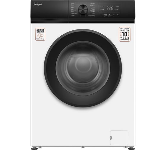 Изображение товара Стиральная машина Weissgauff WM 39106 Inverter Steam 438301