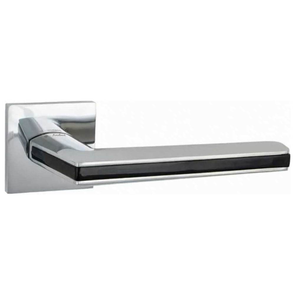 Изображение товара Дверные ручки S-Locked A-802 CP/BL хром S-Locked "ESOTERIC" 121482