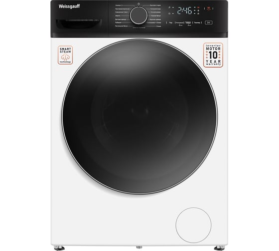 Изображение товара Стиральная машина Weissgauff WM 4627 Touch Inverter Steam 434295