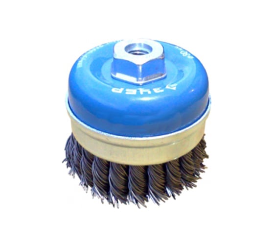 Изображение товара Щетка "ПРОФЕССИОНАЛ" чашечная (120 мм; М14) для УШМ Зубр 3527-120_z02