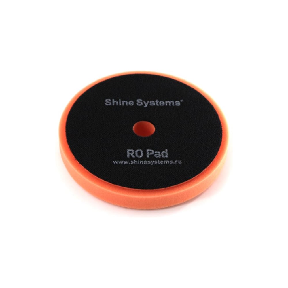Изображение товара Полировальный круг мягкий Shine systems оранжевый 155 мм RO Foam Pad Orange SS544