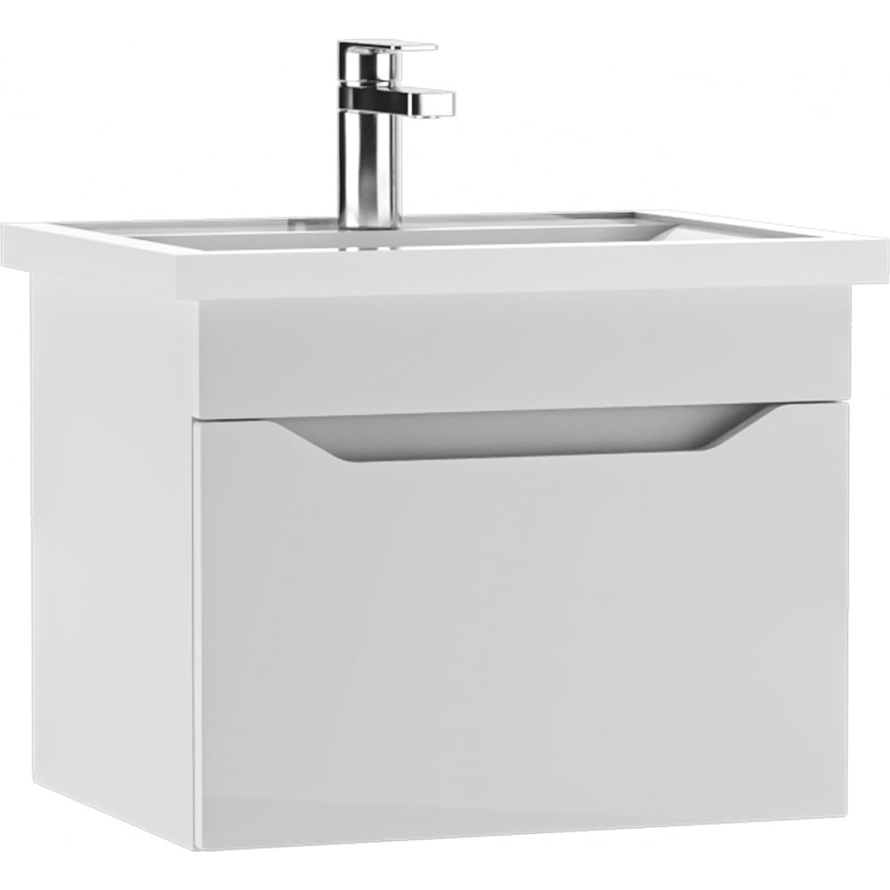 Изображение товара Тумба подвесная Айсберг TONY 50 Ева с одним ящиком