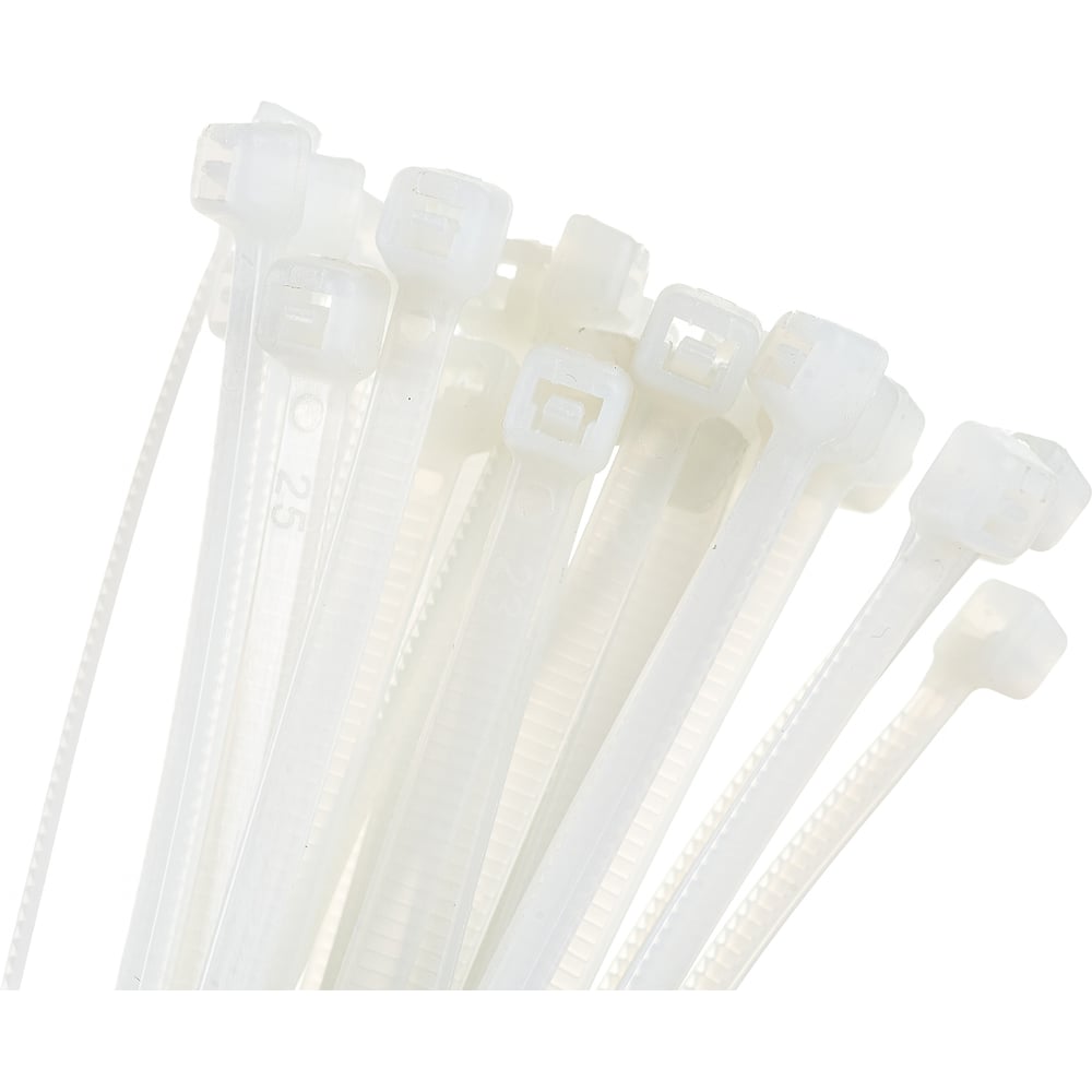 Изображение товара Хомут-стяжка ленточная 3,6х300 белый, 500 шт Gigant G/1/18/500