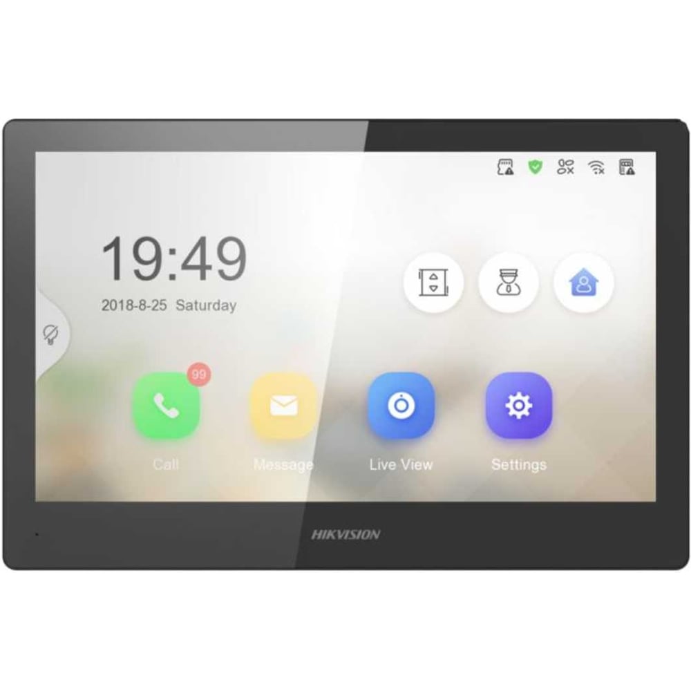 Изображение товара [Установка] Hikvision DS-KH8520-WTE1 IP-домофон 10" монитор