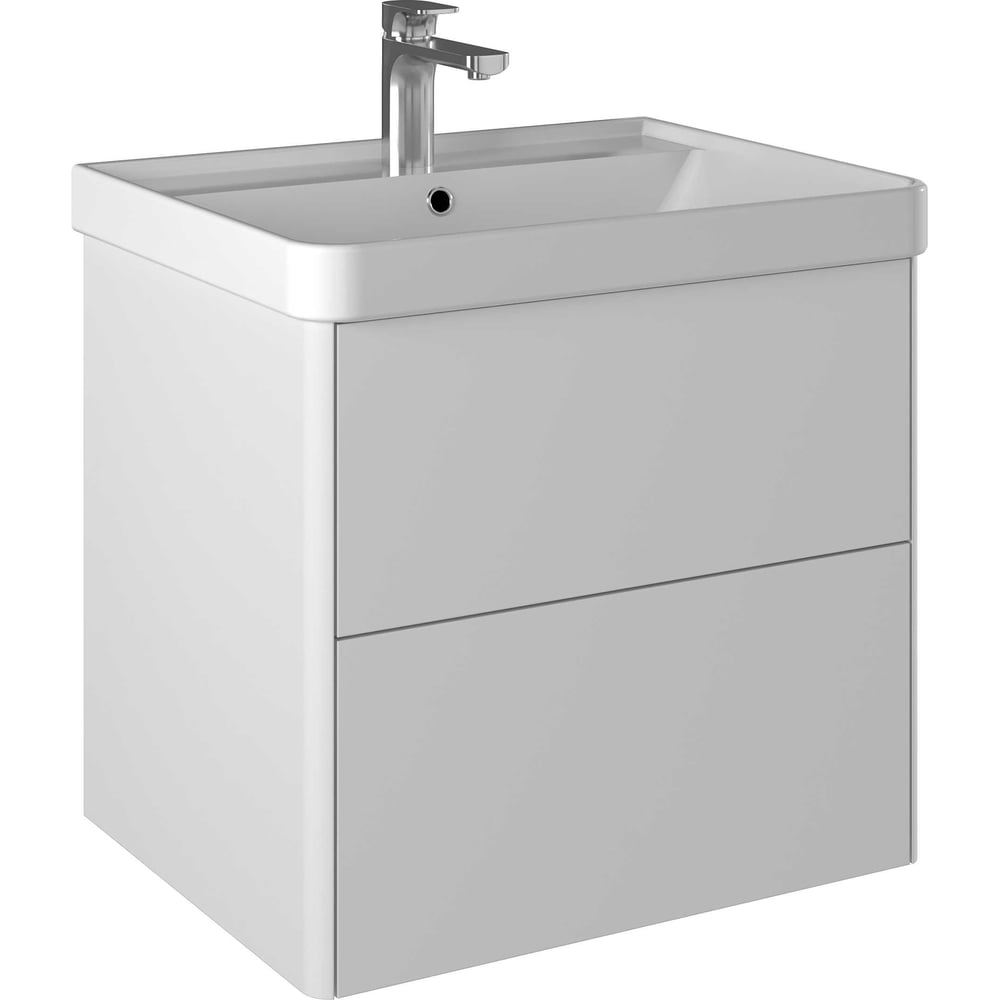 Изображение товара Шкаф тумба BRIZ Сенсе 18-60 Подвесной белый глянец