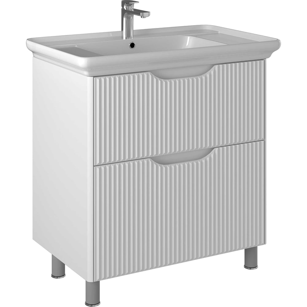 Изображение товара Тумба BRIZ из ДСП и МДФ Монблан, т8-85 (ум. Дуглас), 247, 03-08085-14, 00 БЕЛ