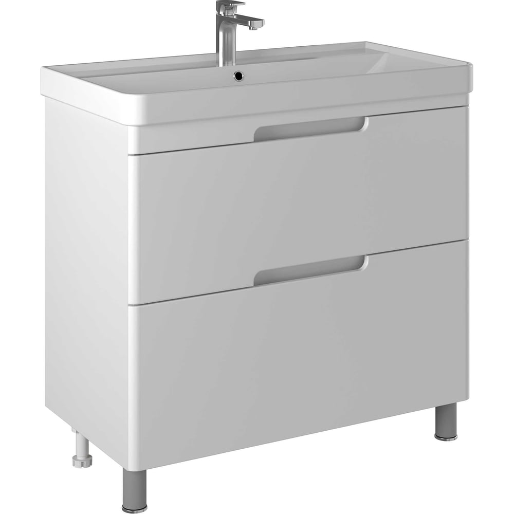 Изображение товара Тумба BRIZ из ДСП и МДФ Маре, т8-90 (ум. BEAUTY), 249, 03-08090-20, 00 БЕЛ