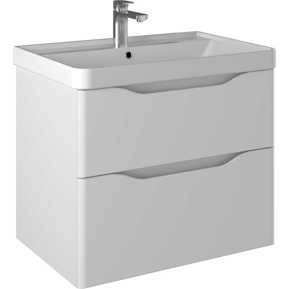 Изображение товара Тумба консольная BRIZ из ДСП и МДФ Равенна, т18-80 (ум-к BEAUTY/Прато), 250, 03-18080-20, 00 БЕЛ