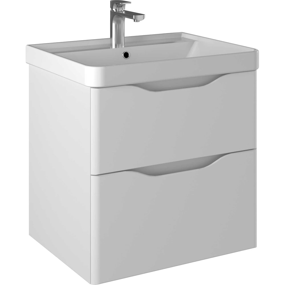 Изображение товара Тумба консольная BRIZ из ДСП и МДФ Равенна, т18-60 (ум-к BEAUTY), 250, 03-18060-20, 00 БЕЛ