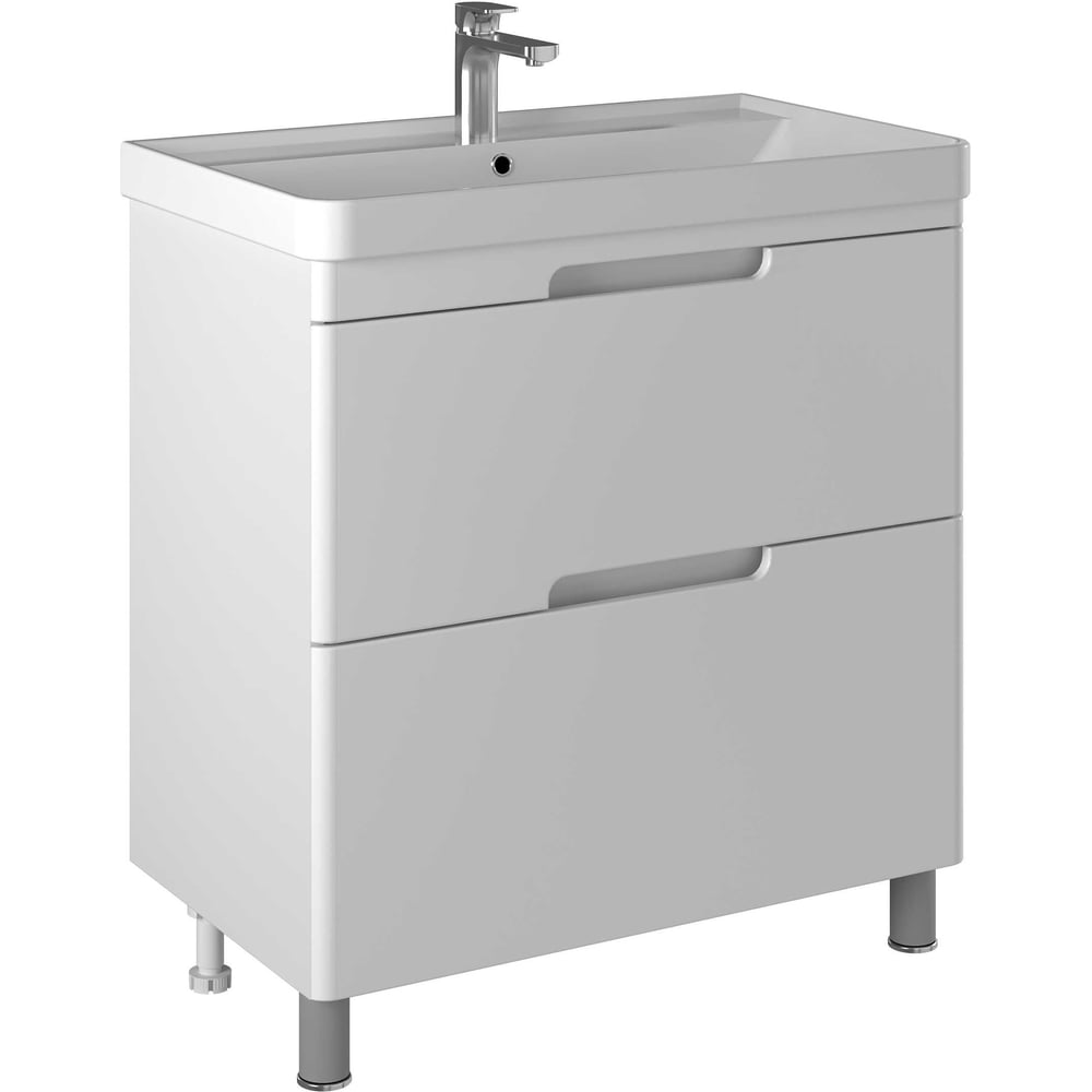 Изображение товара Тумба BRIZ из ДСП и МДФ Маре, т8-80 (ум. BEAUTY), 249, 03-08080-20, 00 БЕЛ