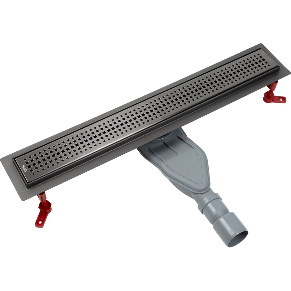 Изображение товара Лоток душевой IDDIS 975B6GM20DZ Комбинированный затвор, перфорированная графитовая решетка 600 мм