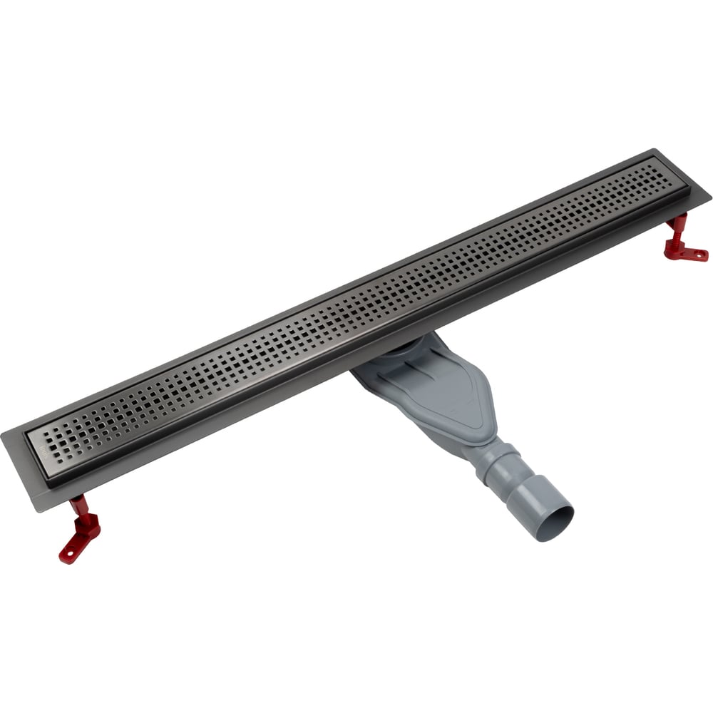 Изображение товара Лоток душевой IDDIS, сифон 360, комбинированный затвор, перфор. решетка, 800 мм, графит, 975B8GM20DZ