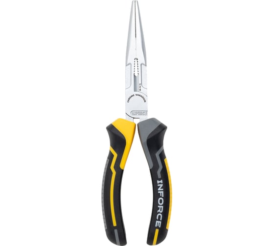 Изображение товара Профессиональные длинногубцы Inforce 200 мм 06-18-73