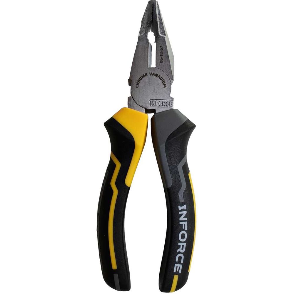 Изображение товара Комбинированные плоскогубцы Inforce 160 мм 06-18-67