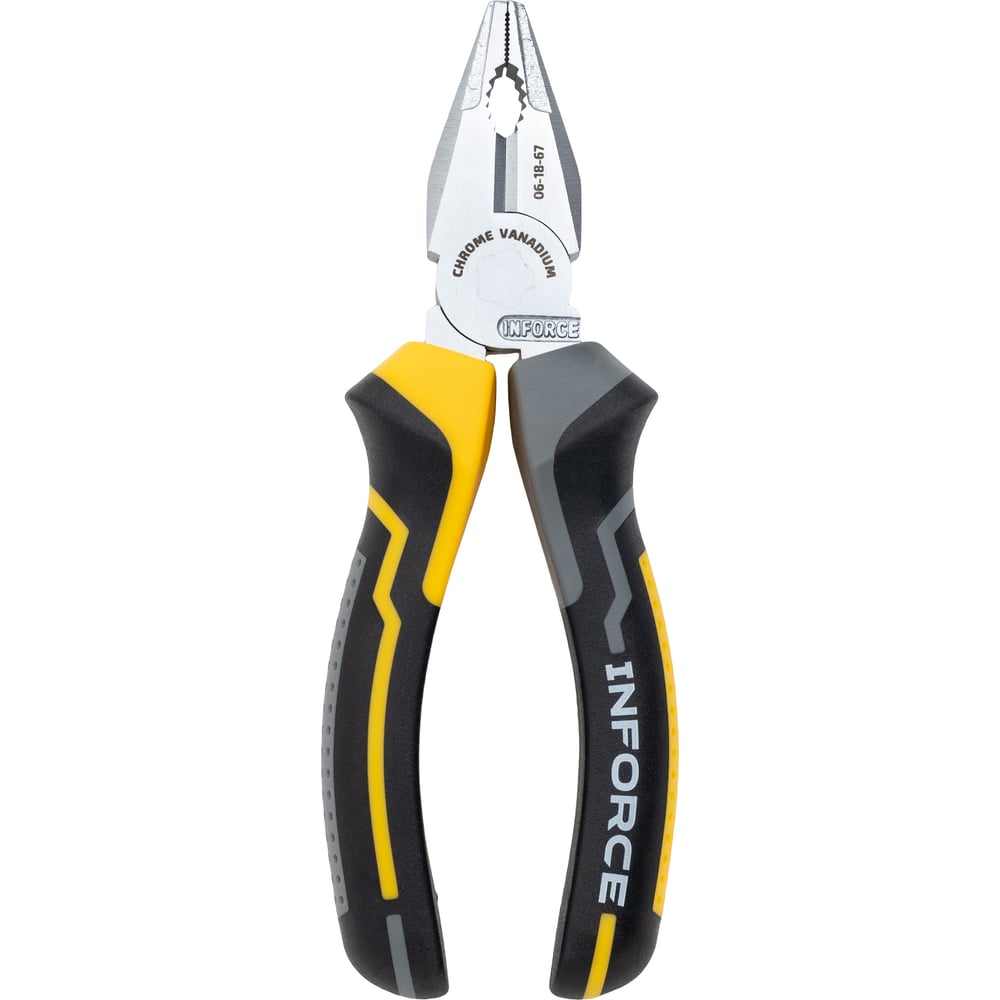 Изображение товара Комбинированные плоскогубцы Inforce 160 мм 06-18-67