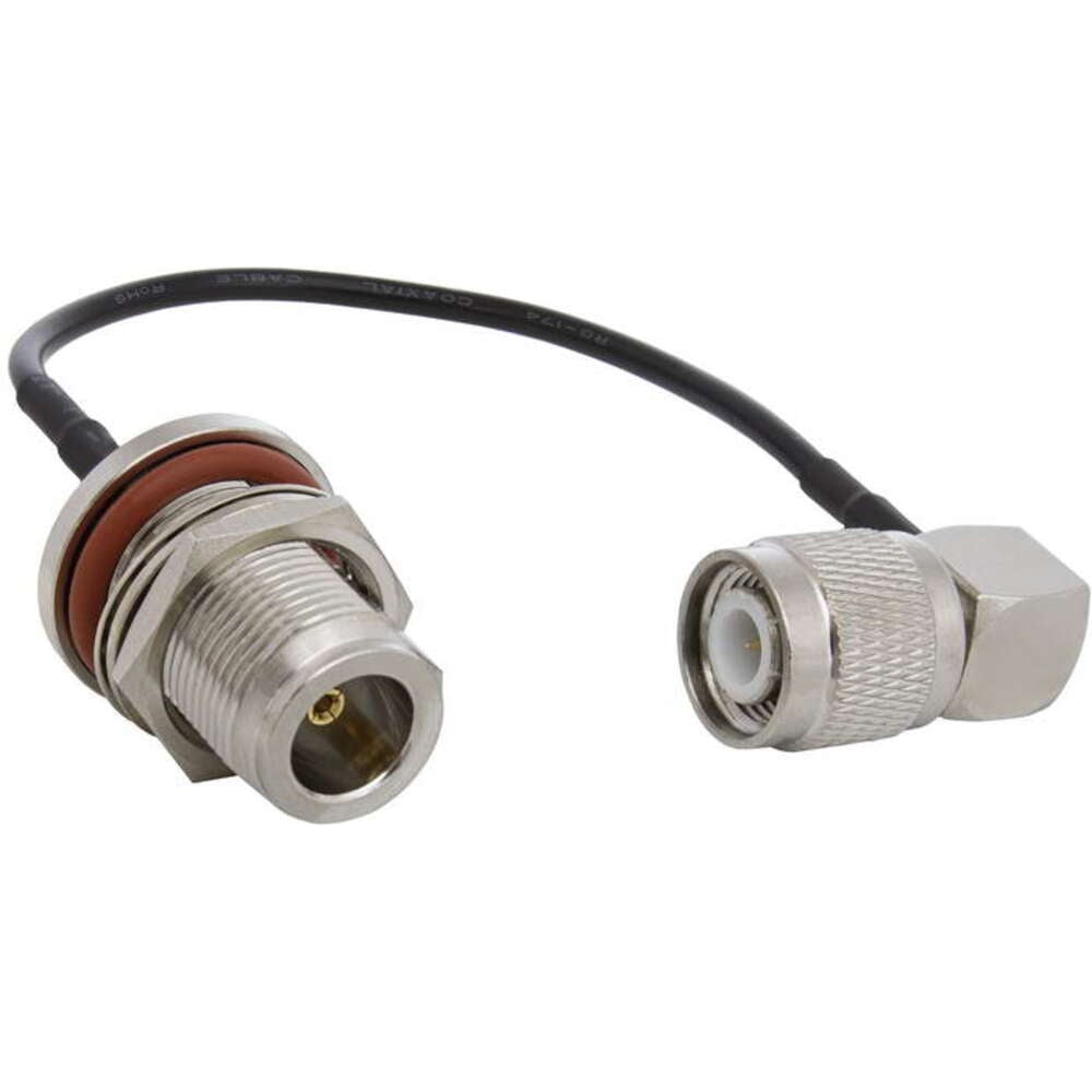 Изображение товара Переходник RUICHI N-PB/TNC-JR RG174 15cm 124583