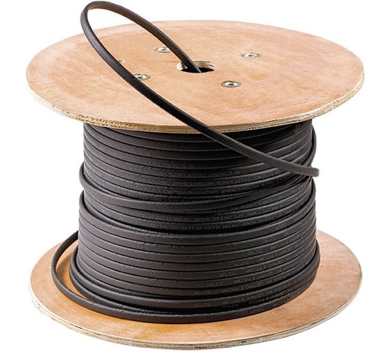 Изображение товара Саморегулирующийся нагревательный кабель EKF HSU-15F (15 Вт/м) 200 м, фторопласт HSU-15F-200