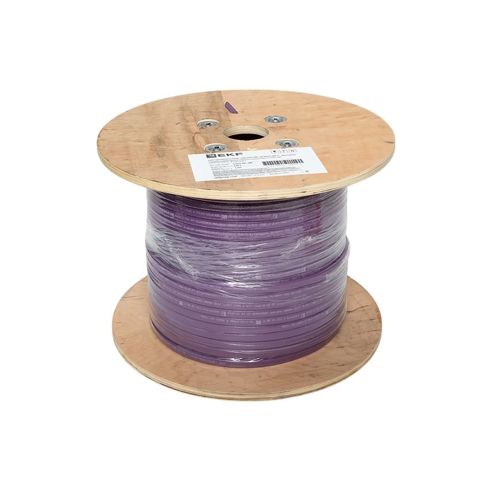 Изображение товара Саморегулирующийся нагревательный кабель EKF HSU-30F (30 Вт/м) 200 м, фторопласт HSU-30F-200