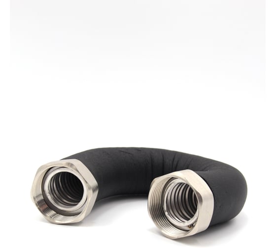 Изображение товара Гибкая подводка Kofulso в изоляции с 2-мя стопорными кольцами, прокладками и гайками 1 ½ KFI 40/800 г/г