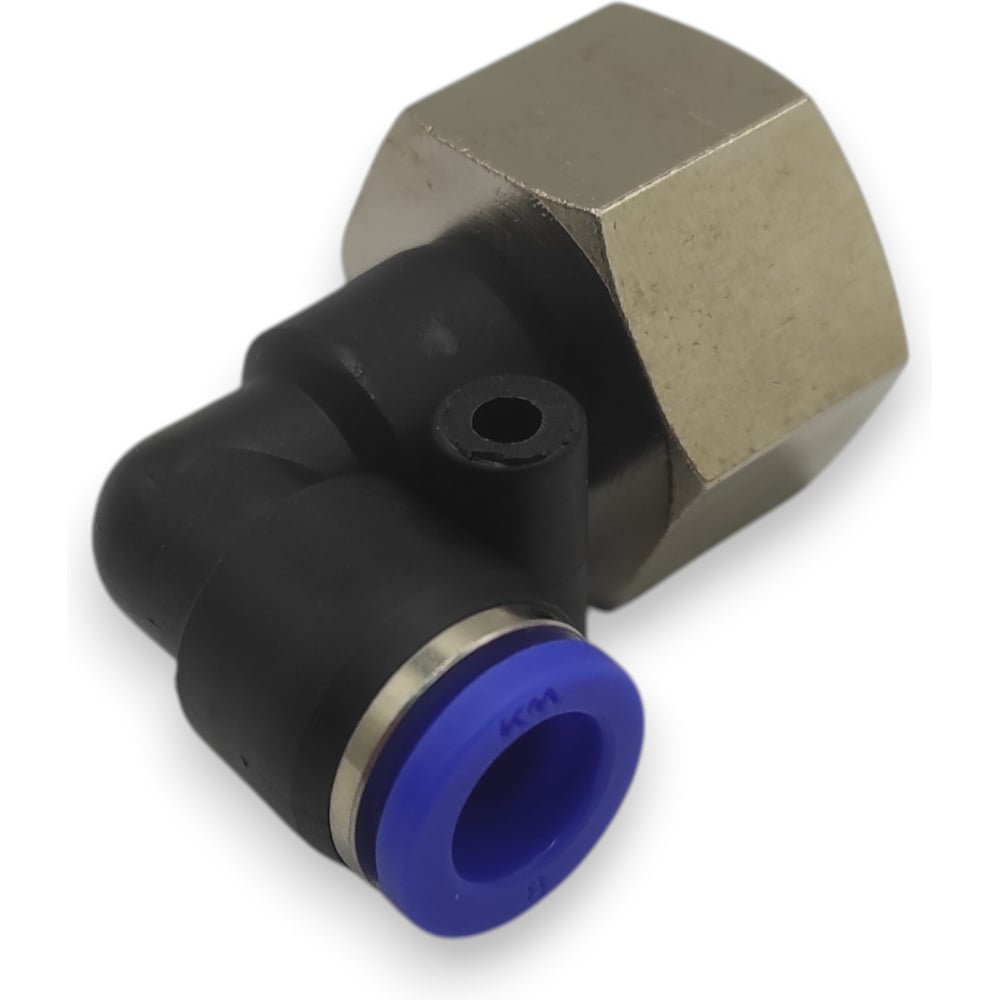 Изображение товара Фитинг цанговый угловой Контактная Механика G1/2, трубка 8мм KZPLF08-04G