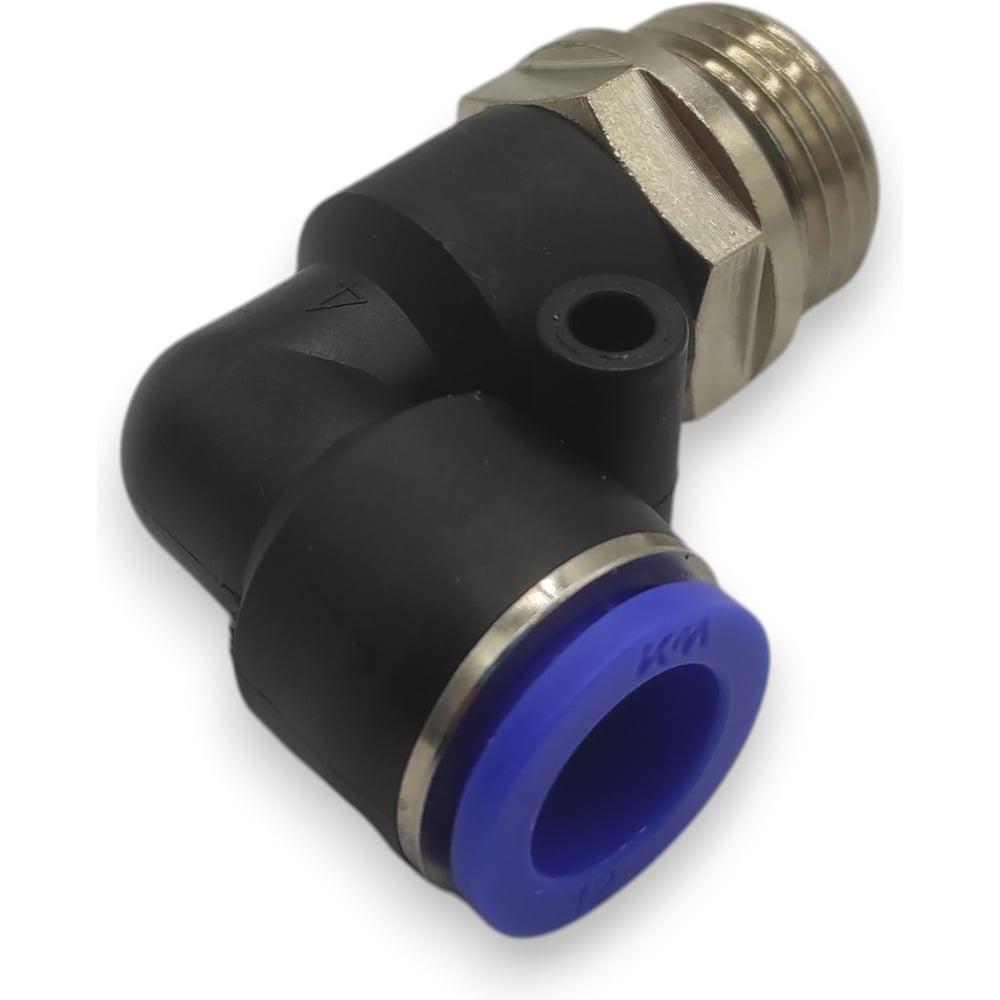 Изображение товара Фитинг цанговый угловой Контактная Механика KZPL12-04G 1/2M-12 мм