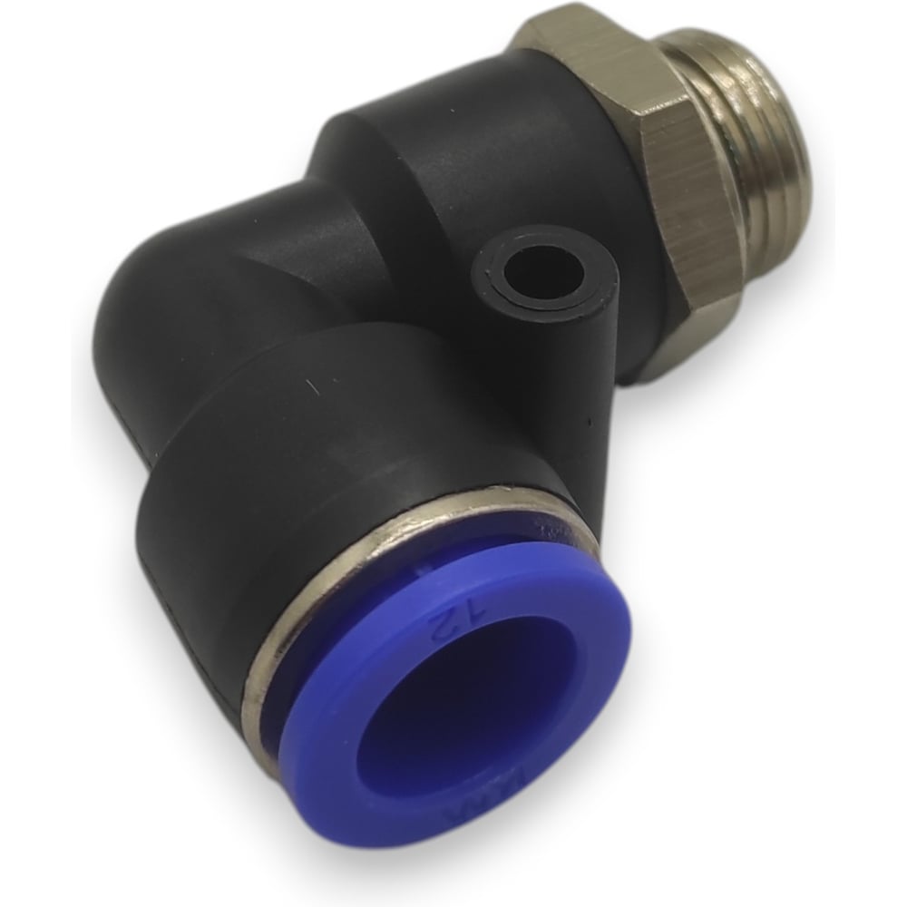 Изображение товара Фитинг цанговый угловой Контактная Механика G3/8, трубка 12мм KZPL12-03G