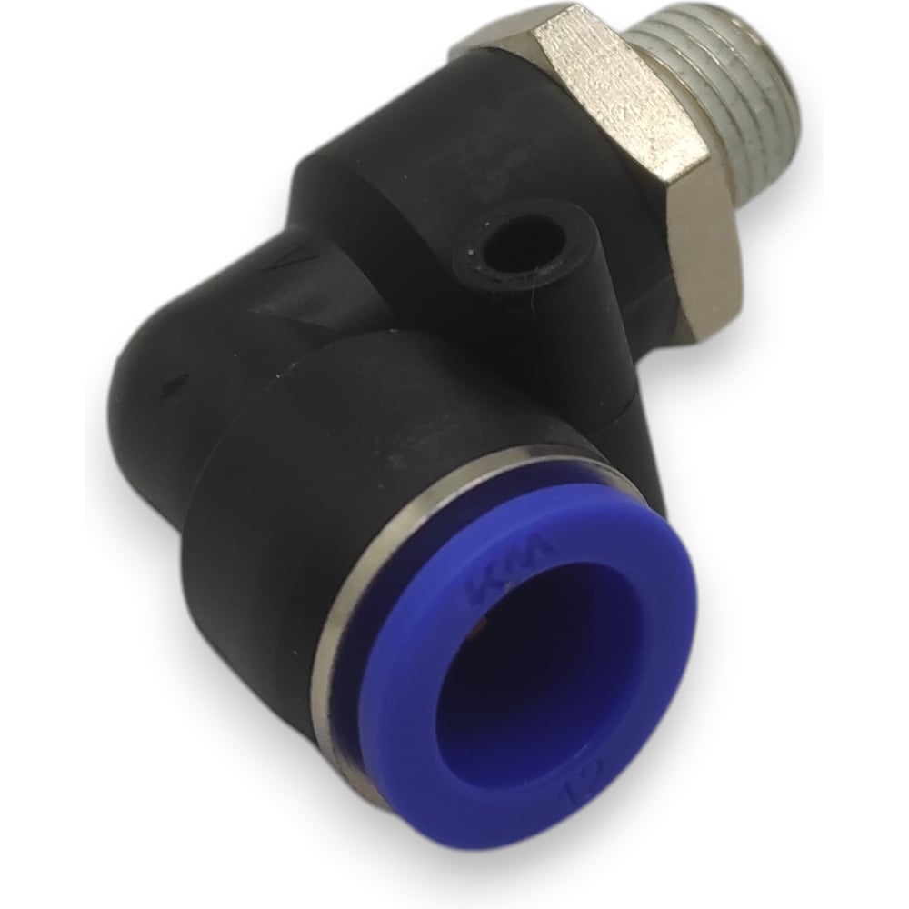 Изображение товара Фитинг цанговый угловой Контактная Механика 1/4, трубка 12мм KZPL12-02P