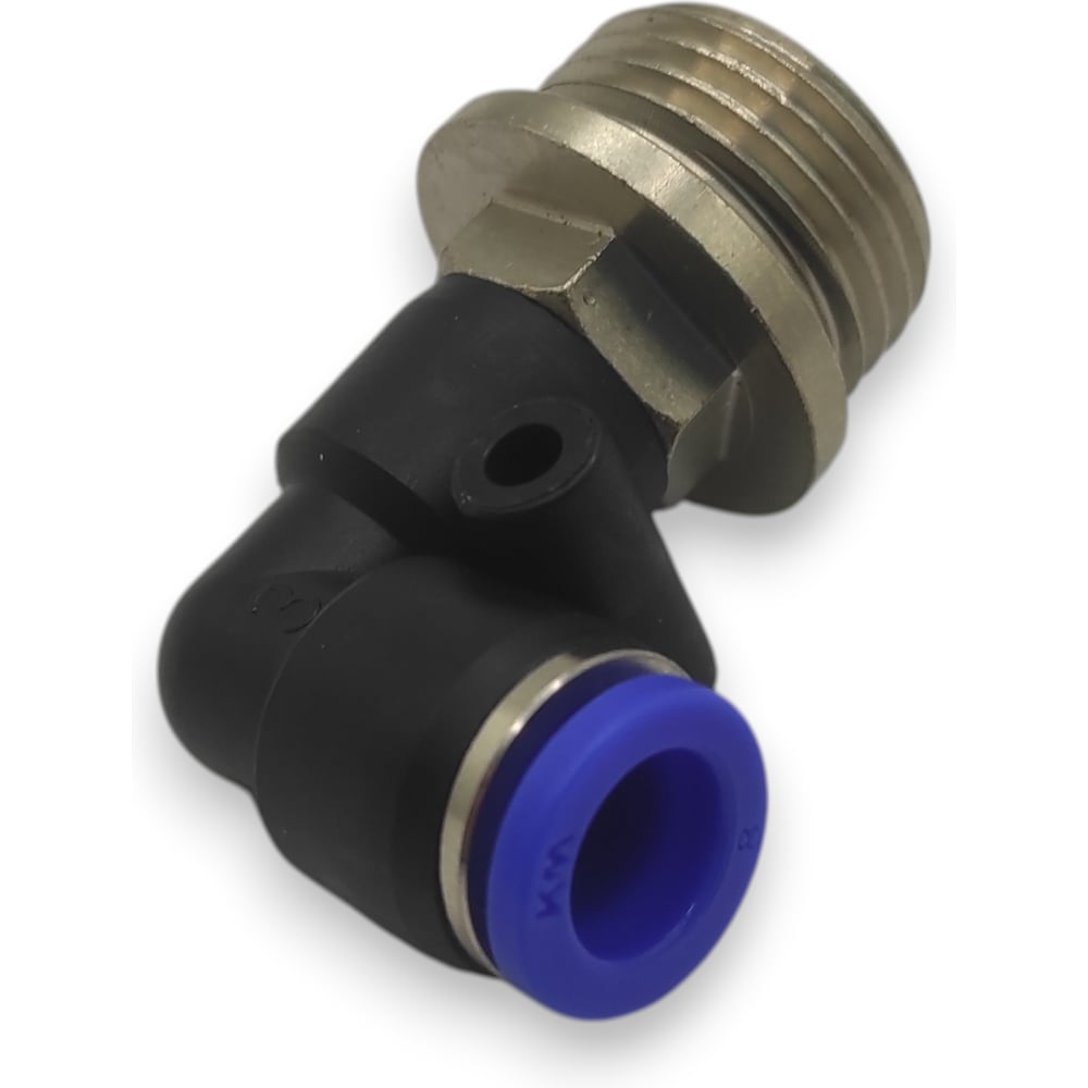 Изображение товара Фитинг цанговый угловой Контактная Механика G1/2, трубка 8мм KZPL08-04G