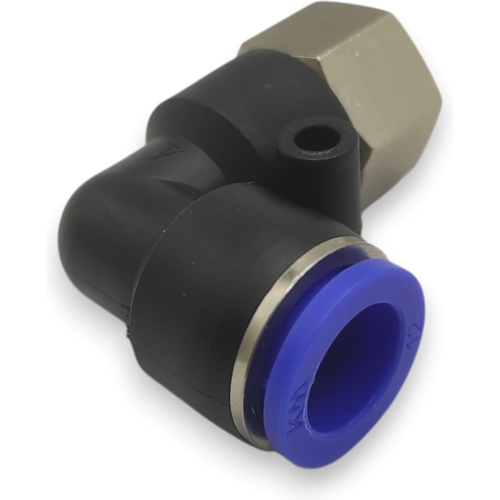 Изображение товара Фитинг цанговый угловой Контактная Механика G3/8, трубка 12мм KZPLF12-03G