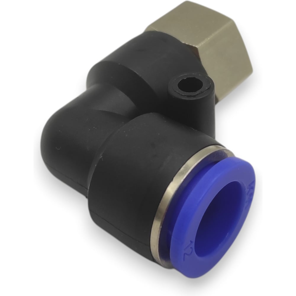 Изображение товара Фитинг цанговый угловой Контактная Механика G1/4, трубка 12мм KZPLF12-02G