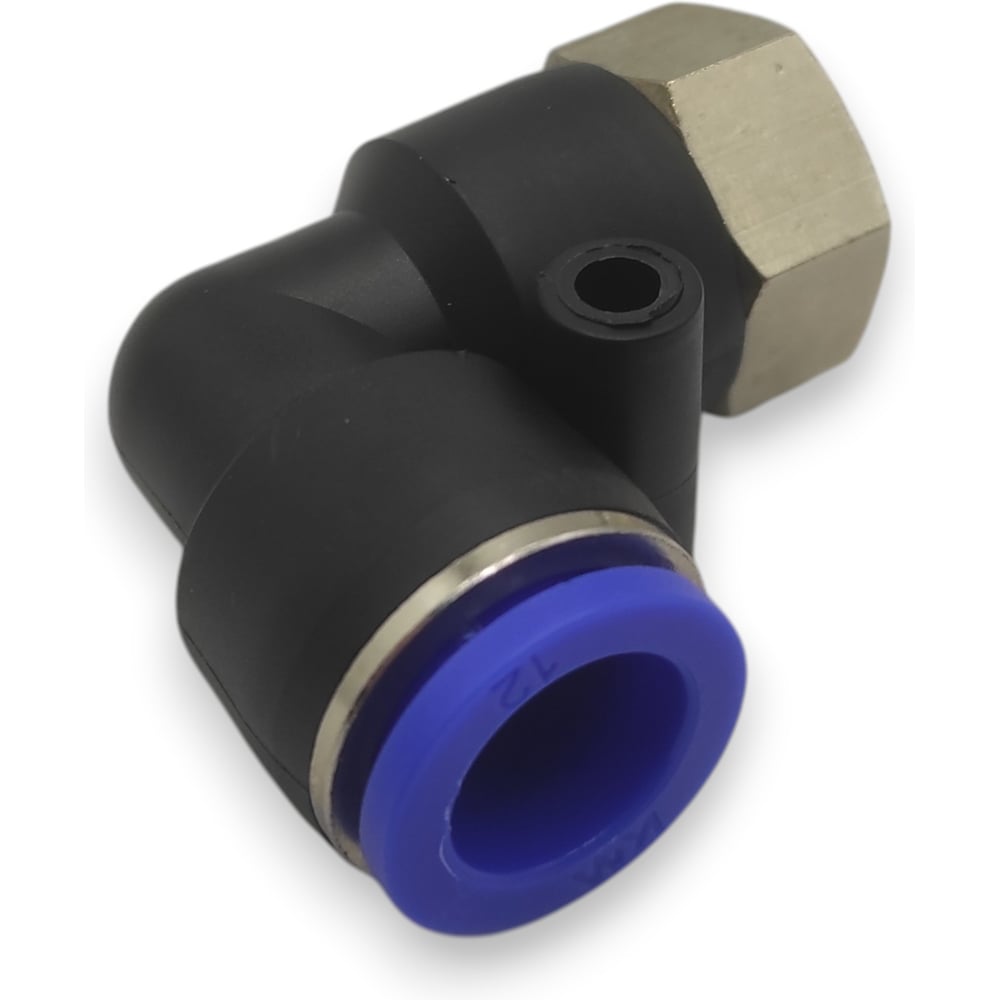 Изображение товара Фитинг угловой Контактная Механика G1/8 12 мм KZPLF12-01G