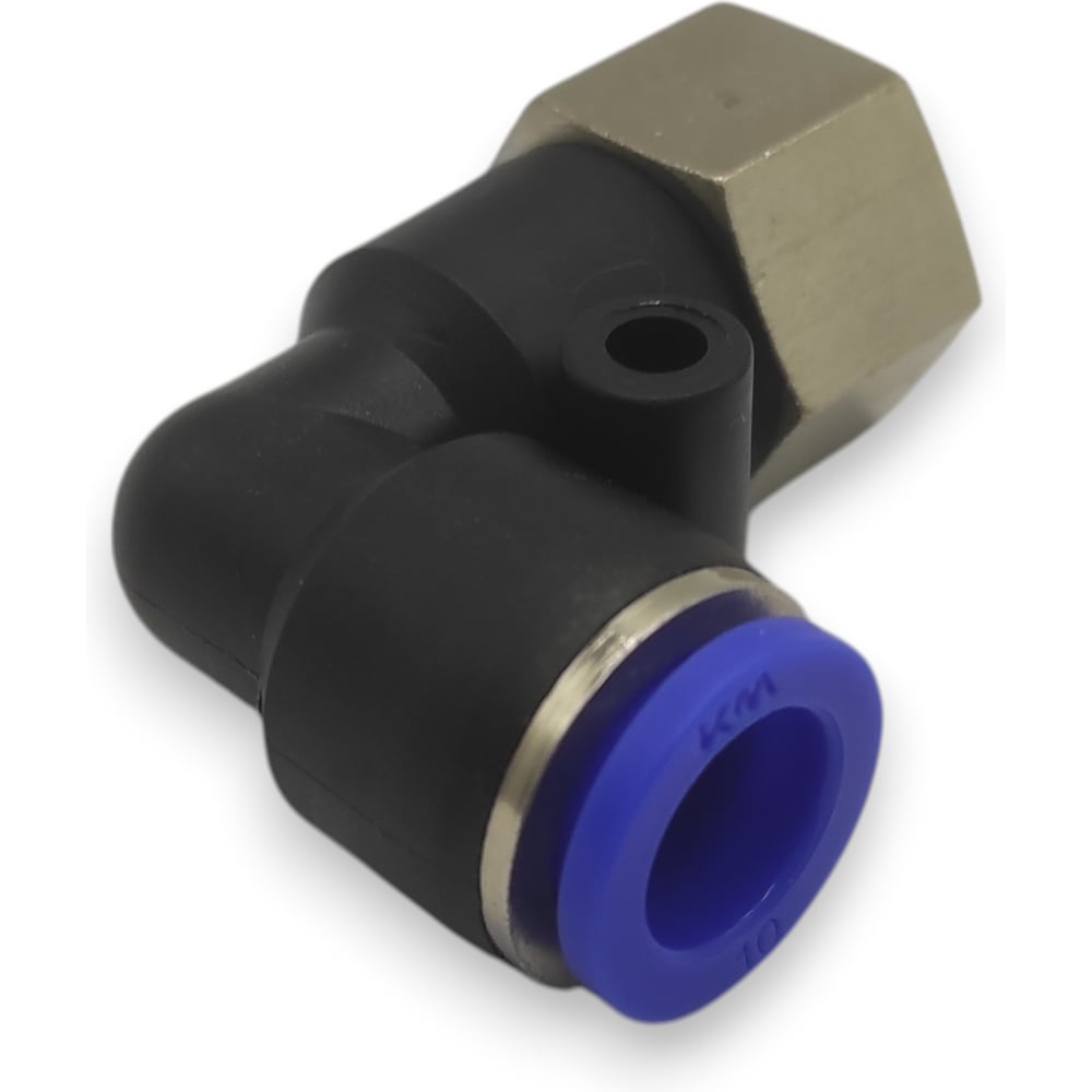 Изображение товара Фитинг цанговый угловой Контактная Механика G3/8, трубка 10мм KZPLF10-03G