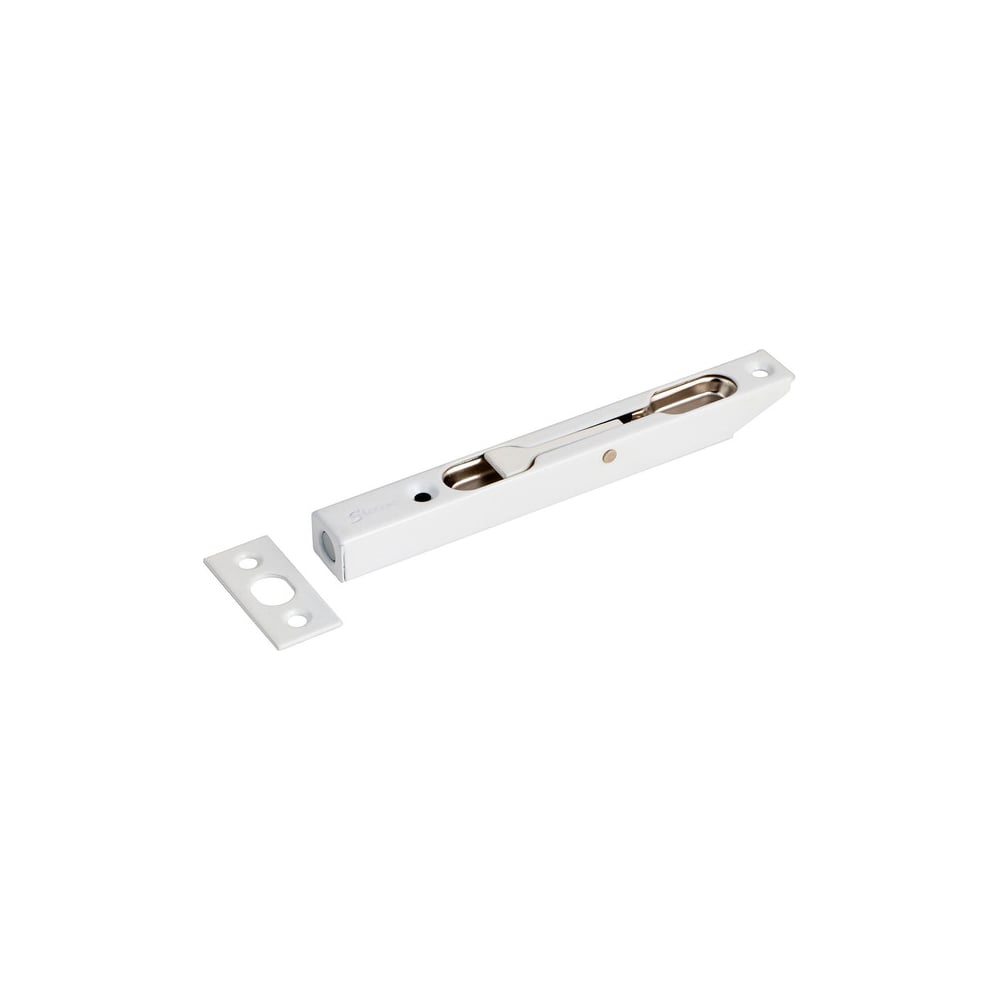 Изображение товара Шпингалет торцевой White белый 140мм 2 S-Locked "ESOTERIC" 121218